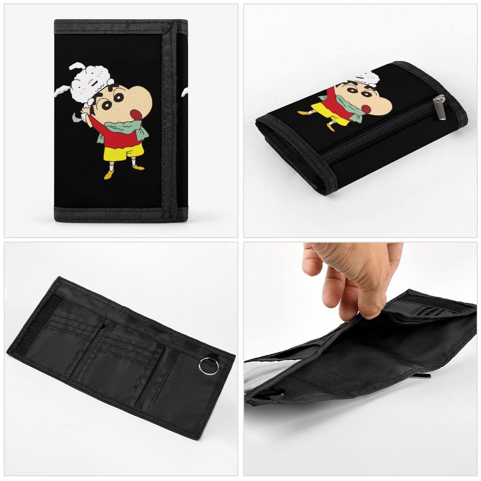 Amazon.co.jp: 三つ折り財布 クレヨンしんちゃん ミニ財布 カード